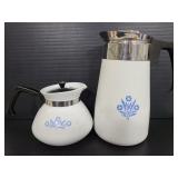 Corningware blue cornflower coffee & tea pots