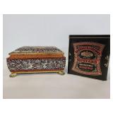 Two vintage English tins