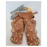 Vintage Gabriel cap gun & childs pretend holster
