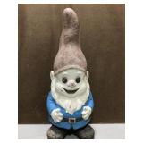 Vintage garden gnome statue