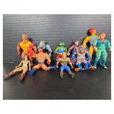 1980s 90s action figures Wild cats, Heman, & more