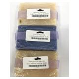 Three assorted scent cold pressed soap bars