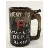 Wet your whistle ceramic humor mug - Japan