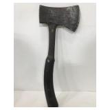 Hatchet with rubber grip handle