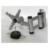 Heavy duty retractable mounting arm bracket