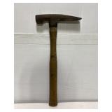 Masonry hammer w/ hardwood handle