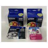 Lot it 4 boxes new printer ink cartridges