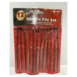 12 piece needle file set for finishing