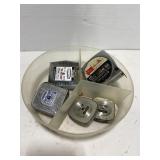 Lot of five small tape measures