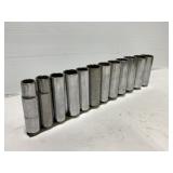 Craftsman deep well SAE socket set V & VV