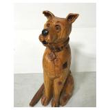 Large carved wood Scooby-Doo statue