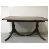 Vintage rectangle wood project table