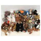 Lot of assorted Beanie Babies with tags