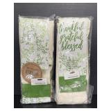 Two new Brownlow Gifts kitchen scarves