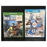 One Wii U game & one Xbox One game