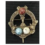 Celtic brooch