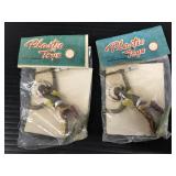 Two unopened Plastic Toys Native figures