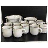 Stoneware dish collection