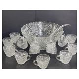 Vintage Anchor Hocking Arlington punch set