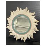 Home Interiors vintage sunburst wall mirror