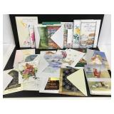 Lot of assorted cards with envelopes