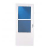 Larson 32" Mid-View white Bismarck storm door