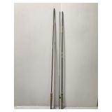 Pair vintage fishing poles