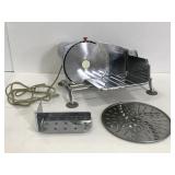 Sears deli slicer with 2 attachments
