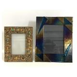 Two unique picture frames
