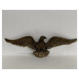 Vintage bronze cast metal Eagle wall plaque