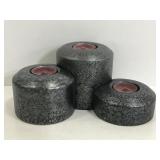 Vintage partylite trio of tealight candle holders