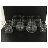 Lot of 7 pieces of glassware