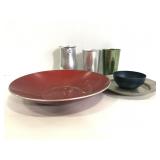 Vintage metal dishes