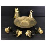 Vintage small brass pieces