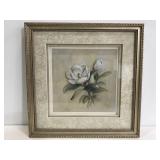 Framed 3D flower art