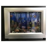 Rotating faux aquarium