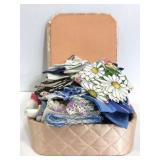 Vintage box of handkerchiefs