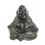 Chalk ware Buddha statue