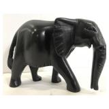 Wood carved elephant