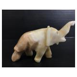 Small stone carved elephant
