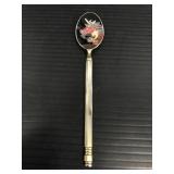 Souvenir enamel unicorn small spoon