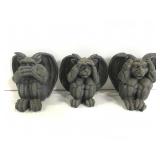 Resin gargoyle figurine