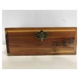 Indian Village St. Ifnace Michigan wood box