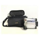 Vintage camcorder with case and accessories