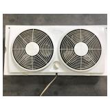 Dual window fan