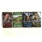 Four Paperback Lord of the Rings books
