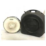 Evans Yamaha drum with Ludwig case