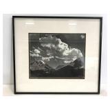 Black & White Mountainscape photo