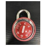 Red combination Masterlock