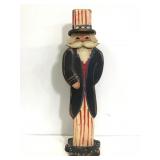 Wooden Uncle Sam decor